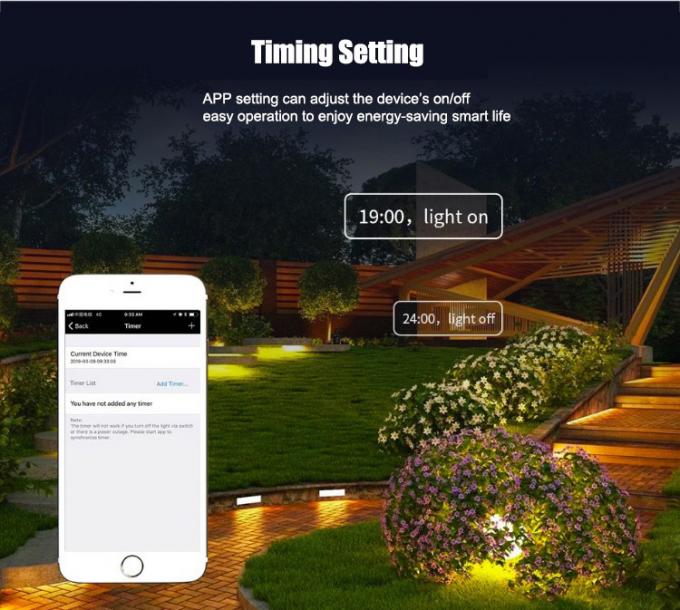 Outdoor APP Controlled Reflector Flood Lights IP66 SMD5050 SMD2835