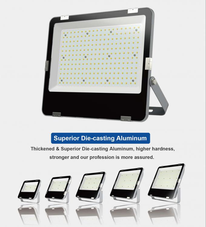 Waterproof 200W Led Stadium Flood Light Spotlight Anti Corrosion Shell