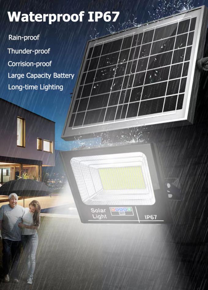 product-1-1 Upgraded Solar Flood Light 25W 40W 60W 100W 200W 300W LED With Battery Indicator 1