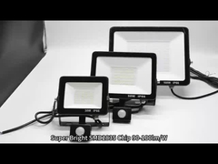 Integrated LED Driver Wattage PIR Flood Light Superior Color Selection for Outdoor Spaces