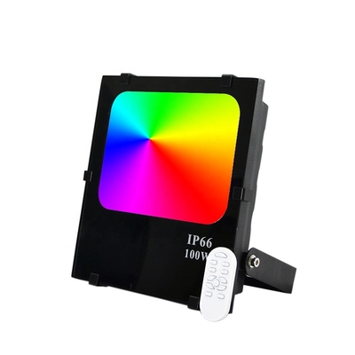 Smart IK08 IP66 RGB LED Flood Lights 2700K To 6500K For Commercial Centers