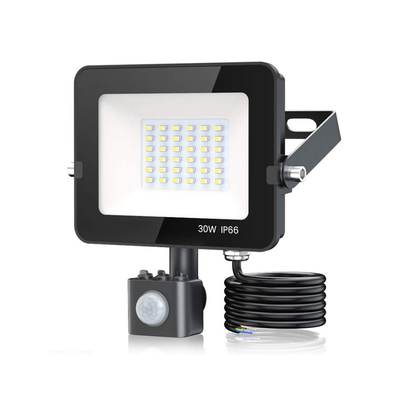 Outside Motion Sensor PIR LED Flood Lights Driverless Waterproof IP66 SMD2835