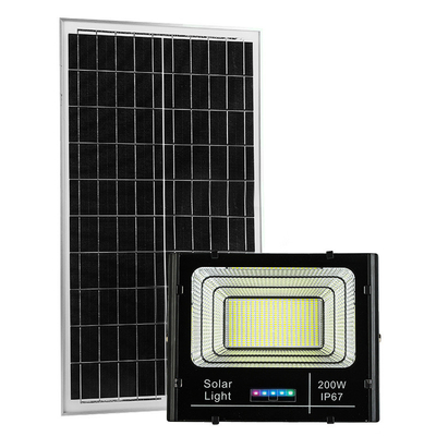 High Power Outdoor LED Solar Flood Light 200W 300W IP67 For Street Lighting