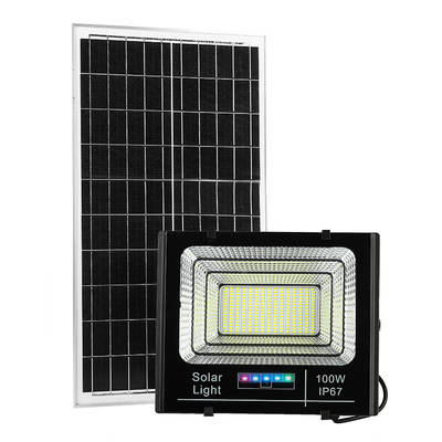 Waterproof IP67 Smart Solar LED Floodlight For Courtyard Lighting