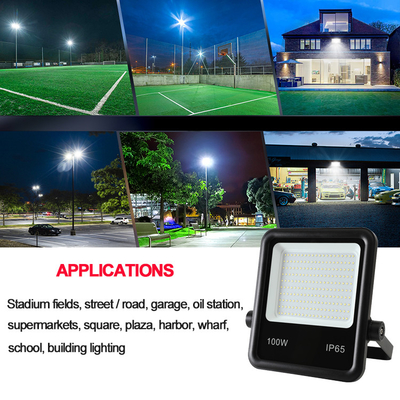 IP65 Led Floodlight Outdoor Lighting Device 300w 200w 100w 50w 30w High Density Aluminum
