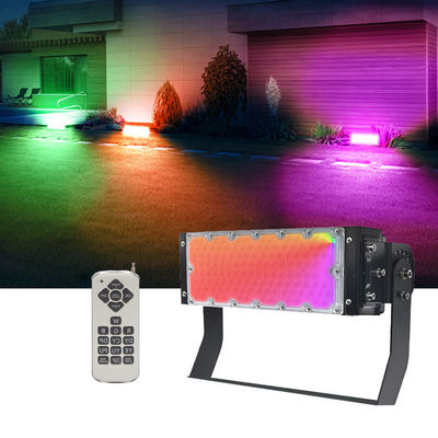 Remote Control RGBW Outdoor Landscape Lighting Led Flood Light 150W