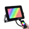 Outdoor Waterproof Smartphone Controlled RGBW LED Flood Lights For Music Time Settings