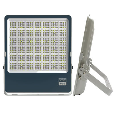 60000lm Led Flood Light High Power Light Grey Finish Body CRI 70